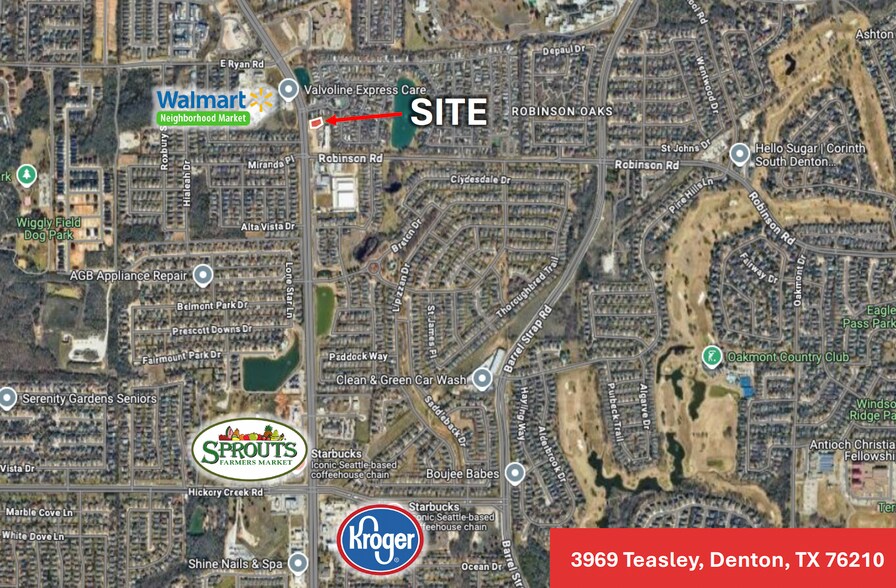 3969 Teasley Ln, Denton, TX à louer - Photo du bâtiment - Image 2 de 9