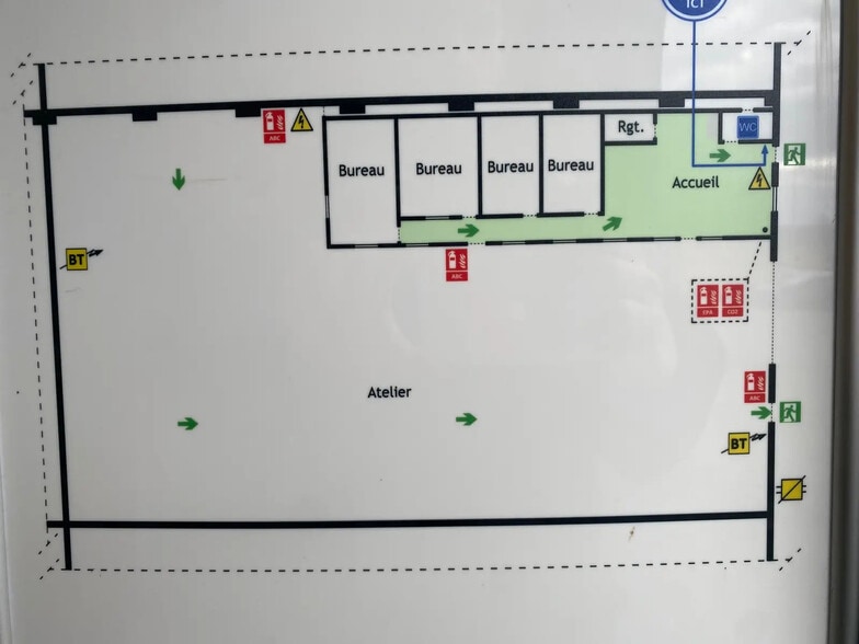Flex in Brignais for lease - Floor Plan - Image 3 of 3