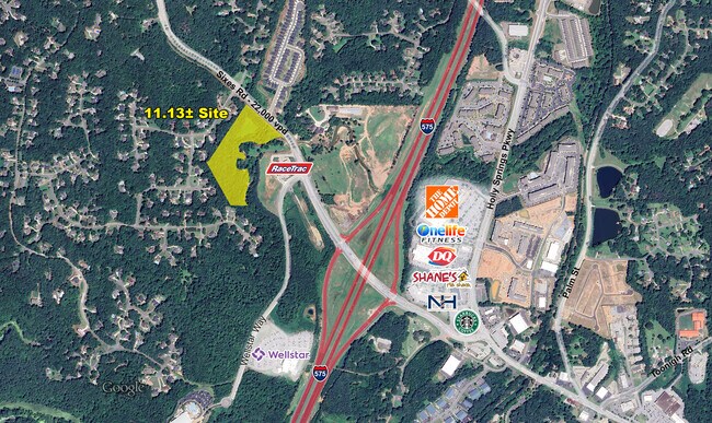 Plus de détails pour 0 Sixes Rd, Canton, GA - Terrain à vendre