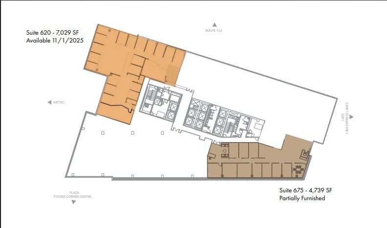 7900 Tysons One Pl, Tysons, VA for lease Floor Plan- Image 1 of 1