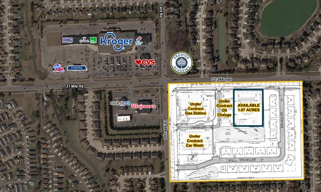 More details for 1 21 Mile Rd, Macomb Township, MI - Land for Lease
