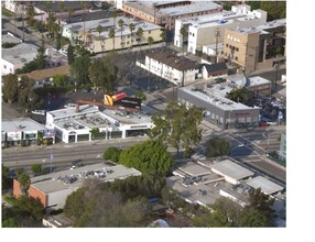 11329 Santa Monica Blvd, Los Angeles, CA - aerial  map view