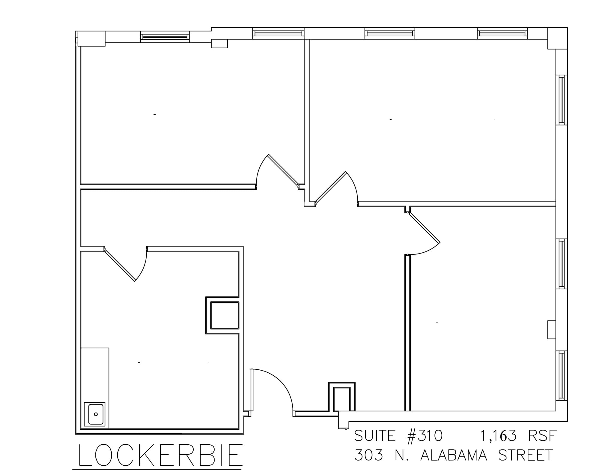 303 N Alabama St, Indianapolis, IN for lease Site Plan- Image 1 of 1