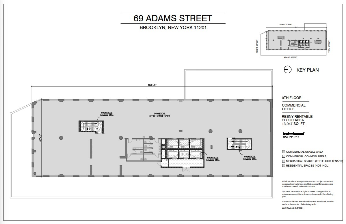 69 Adams St, Brooklyn, NY for lease Floor Plan- Image 1 of 8