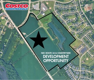 Plus de détails pour NEC Route 34 and Countryside Pky, Yorkville, IL - Terrain à vendre