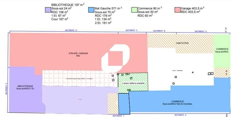 Retail in Versailles for lease - Floor Plan - Image 3 of 3