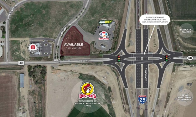 I-25, Johnstown, CO for lease - Building Photo - Image 1 of 1