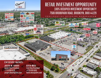 Plus de détails pour 7500 Brookpark Rd, Cleveland, OH - Vente au détail à vendre