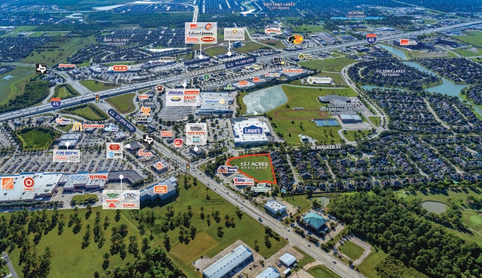 Fm-646, League City, TX for sale - Aerial - Image 2 of 4