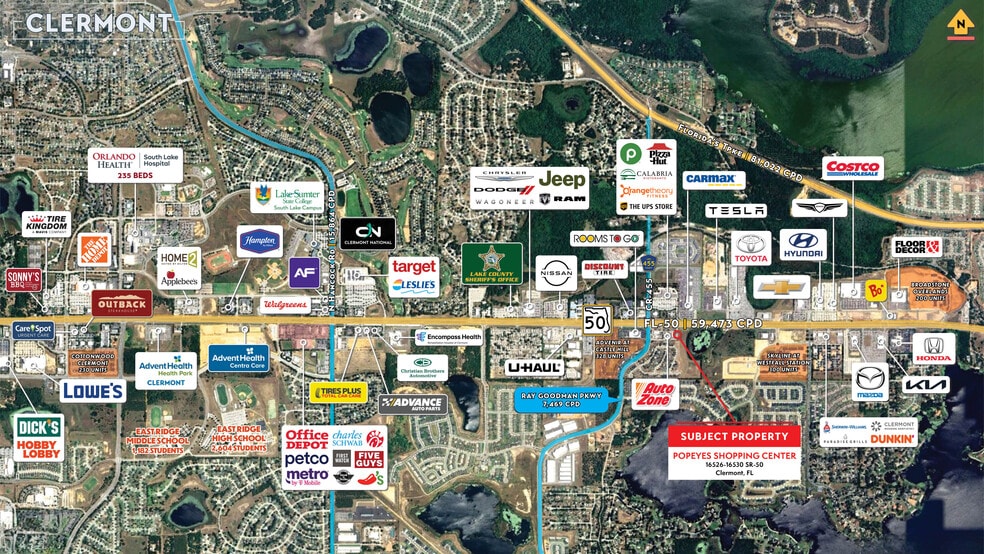 16526-16530 State Road 50, Clermont, FL for sale - Building Photo - Image 3 of 4