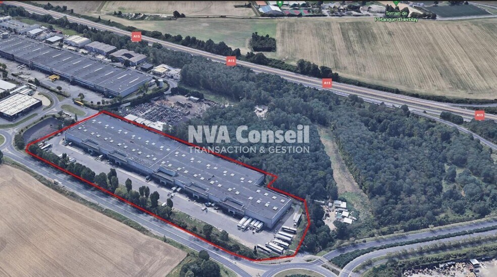 22 Avenue Paul Langevin, Herblay-sur-Seine à louer - Aérien - Image 3 de 8