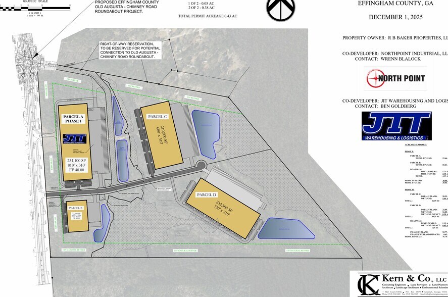 0 Old Augusta Rd, Rincon, GA à louer - Plan de site - Image 2 de 3