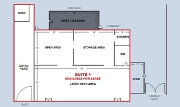 306 S Ironwood Dr, Apache Junction, AZ à louer Plan d’étage- Image 1 de 1