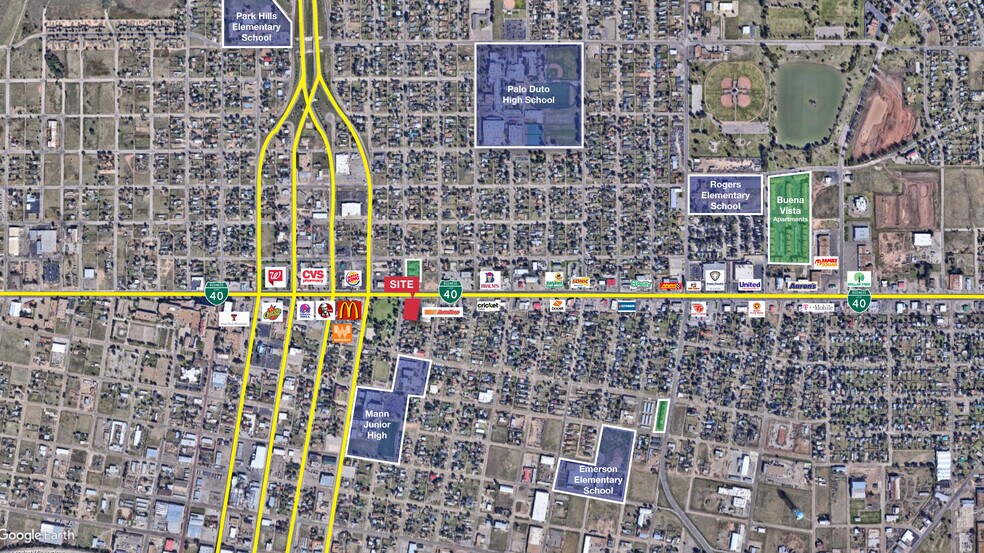 600 E Amarillo Blvd, Amarillo, TX à louer - Photo du bâtiment - Image 2 de 3