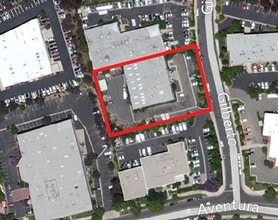 22391 Gilberto, Rancho Santa Margarita, CA - AERIAL  map view