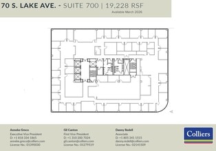70 S Lake Ave, Pasadena, CA for lease Floor Plan- Image 1 of 1