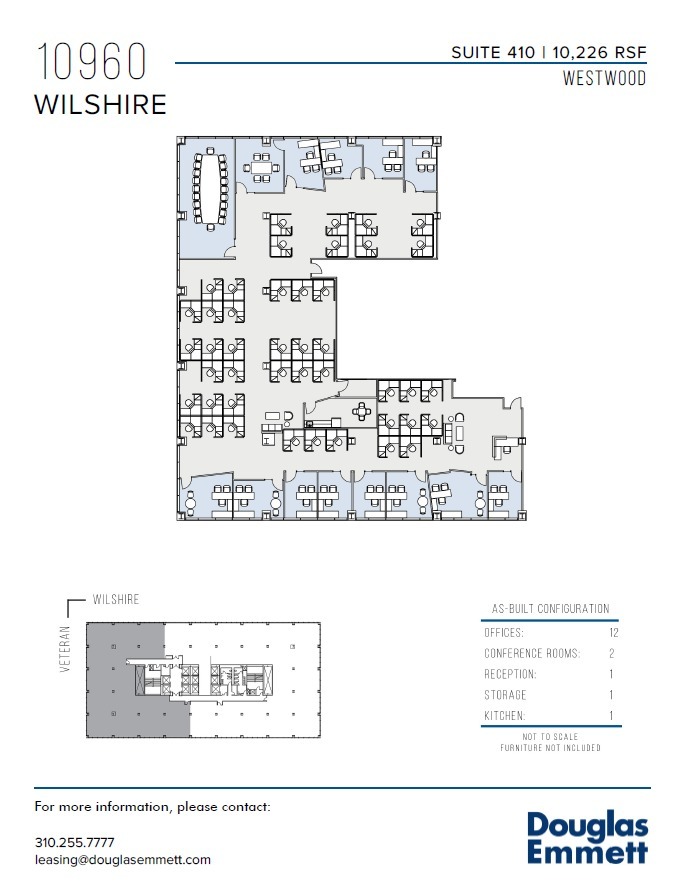 10960 Wilshire Blvd, Los Angeles, CA for lease Floor Plan- Image 1 of 1