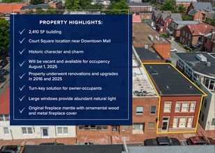 211 5th St NE, Charlottesville, VA - Aerial  map view - Image1