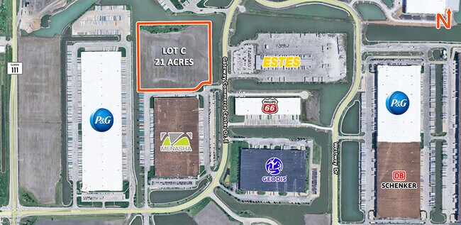 Plus de détails pour Gateway Commerce Center Dr. E, Edwardsville, IL - Terrain à vendre