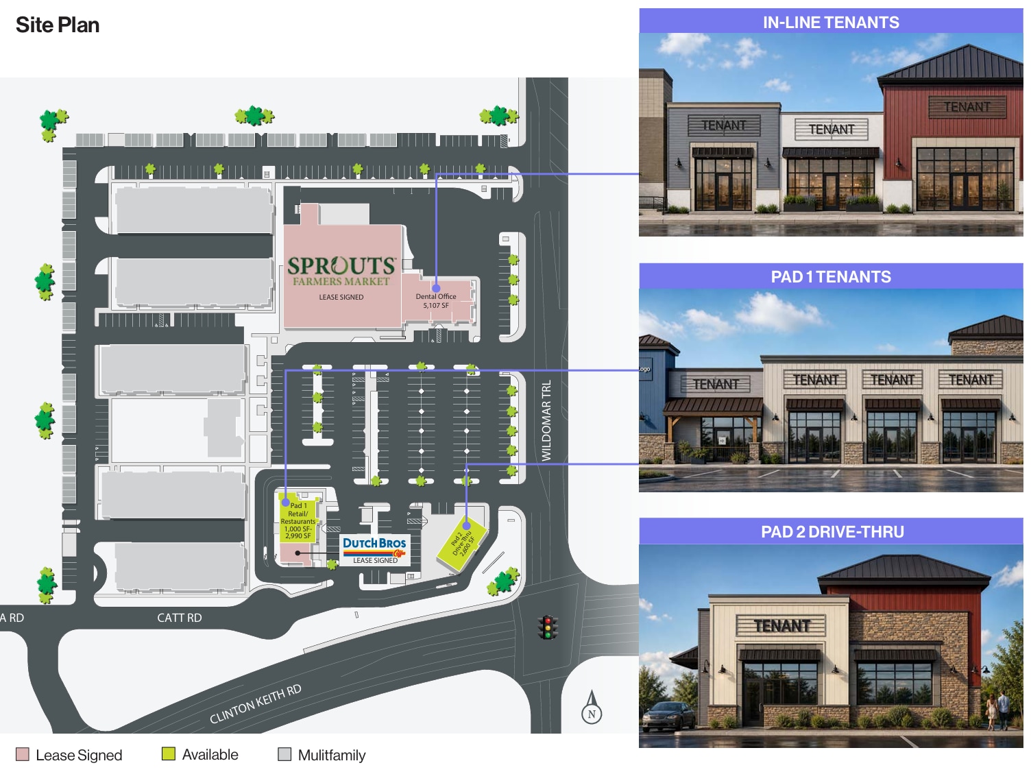 NWC Clinton Keith & Wildomar Trl, Wildomar, CA for lease Site Plan- Image 1 of 1