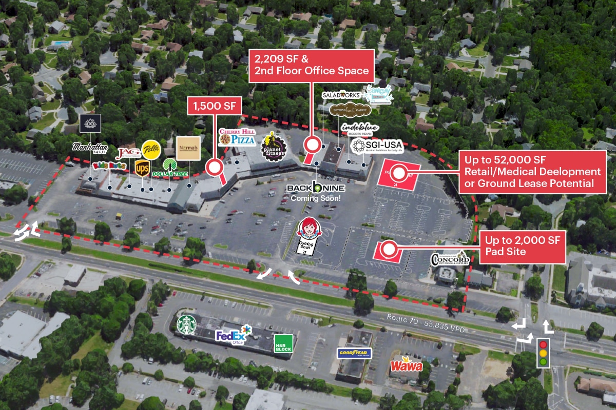 1409 Route 70 E, Cherry Hill, NJ for lease Interior Photo- Image 1 of 2