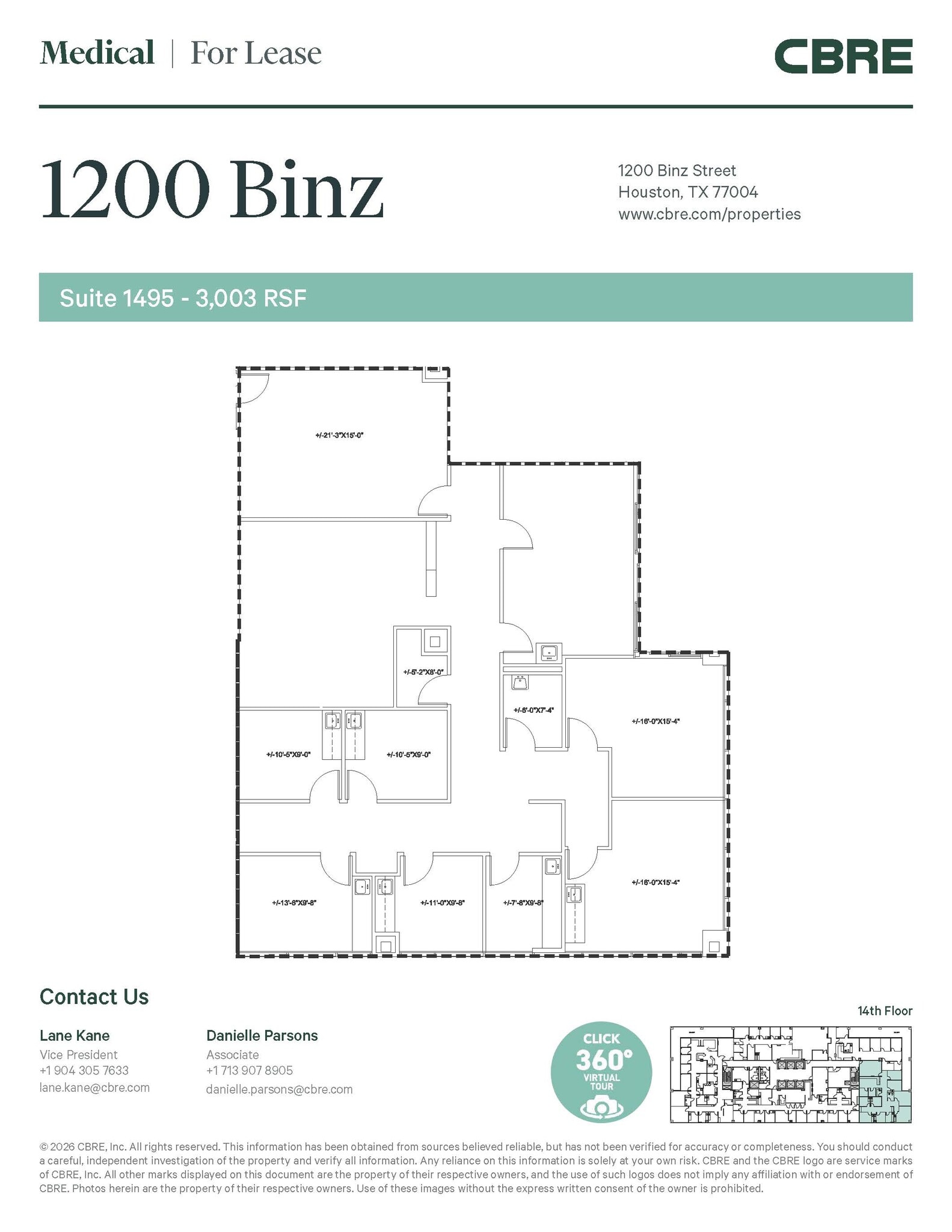 1200 Binz St, Houston, TX à louer Photo intérieure- Image 1 de 1