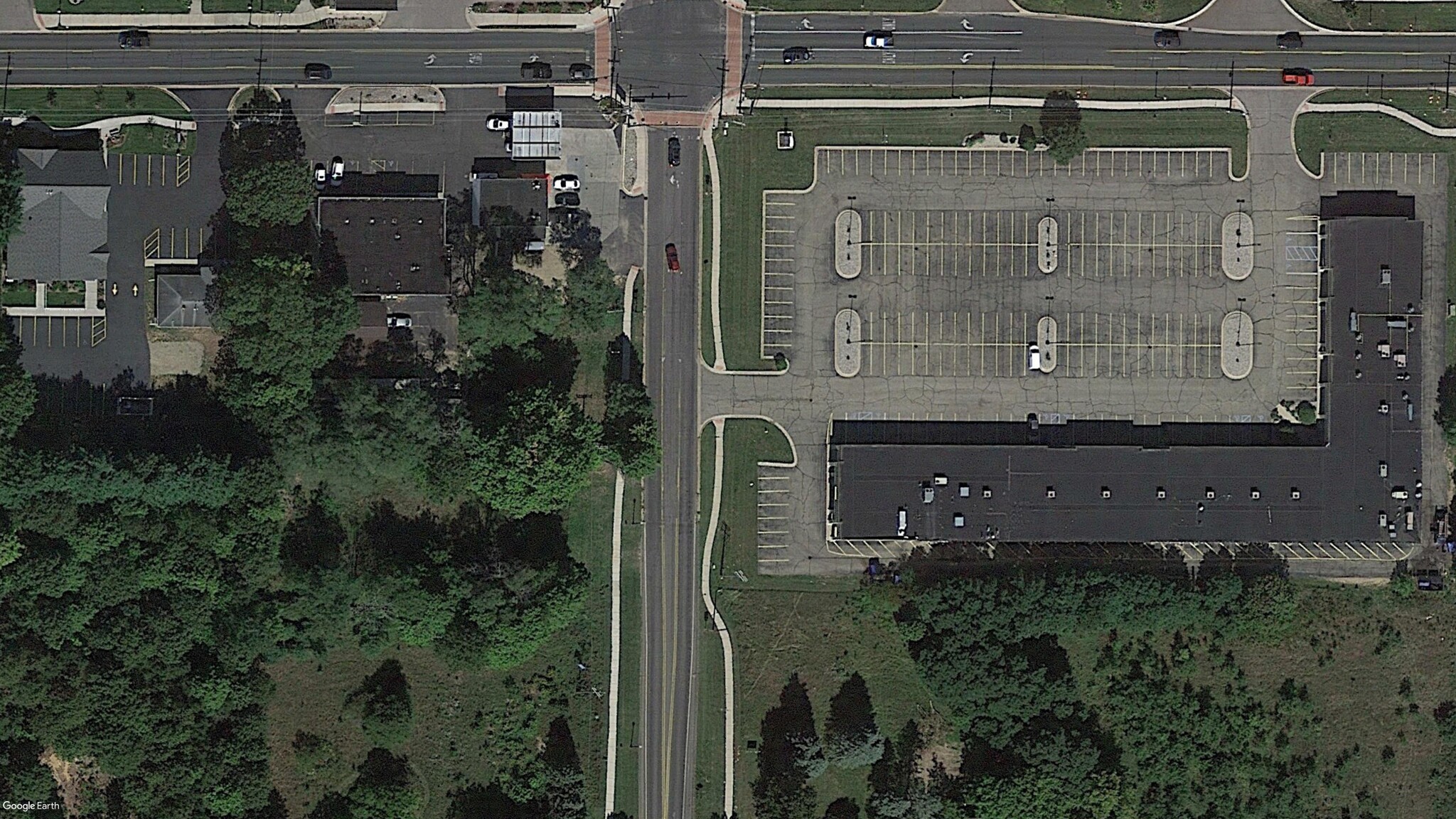 8036 8048 S 8th St, Kalamazoo, MI for lease Aerial- Image 1 of 2