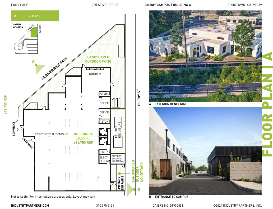 3021 Gilroy St, Los Angeles, CA for lease Floor Plan- Image 1 of 1