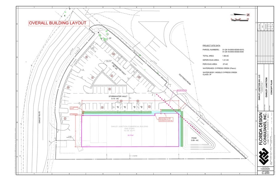 Oakley Blvd & Old Pasco Road, Wesley Chapel, FL for lease - Building Photo - Image 3 of 3