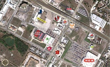 10241 S Padre Island Dr, Corpus Christi, TX - Aerial  map view