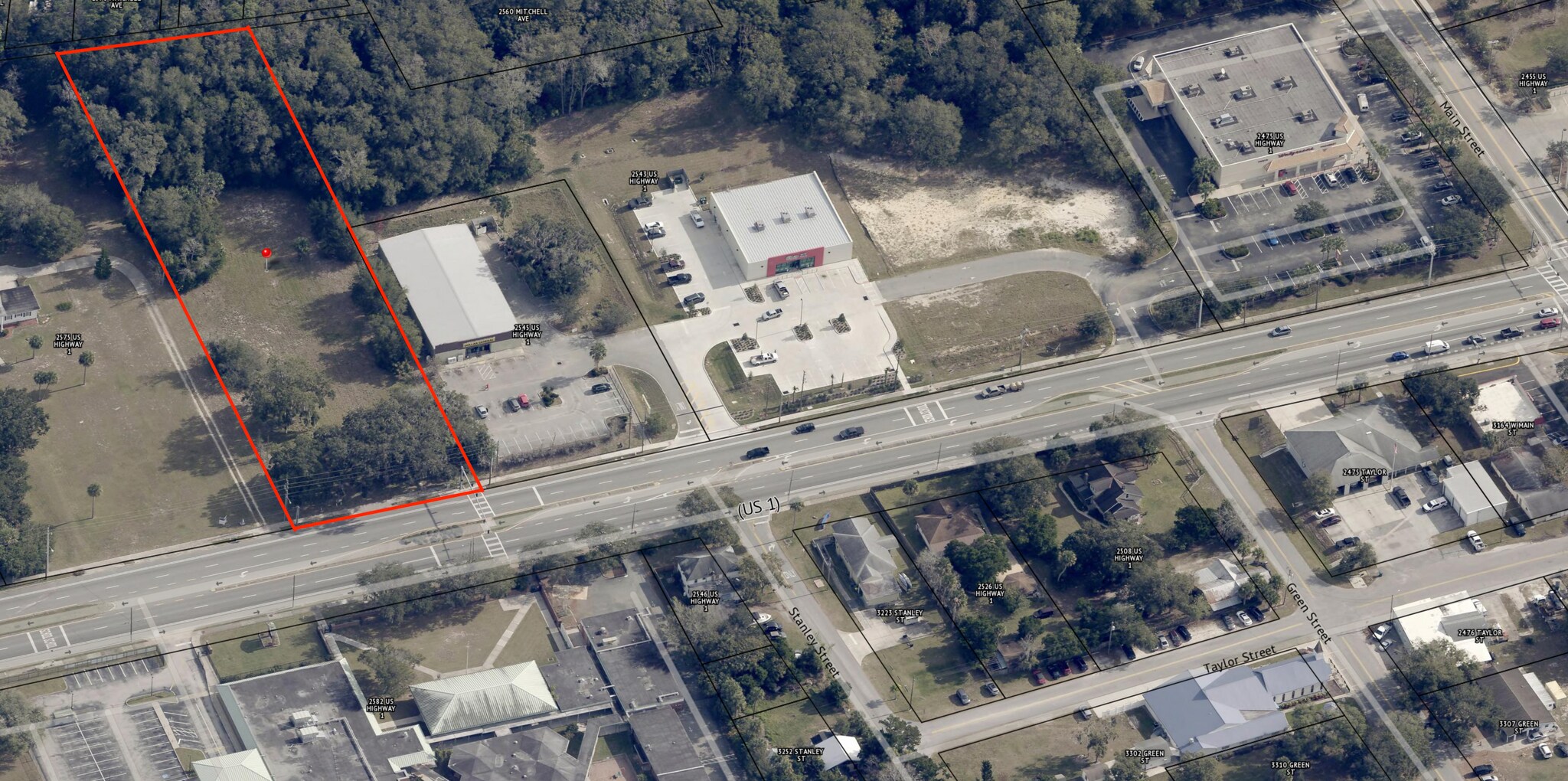 2561 U.S. Highway 1, Mims, FL for sale Aerial- Image 1 of 2