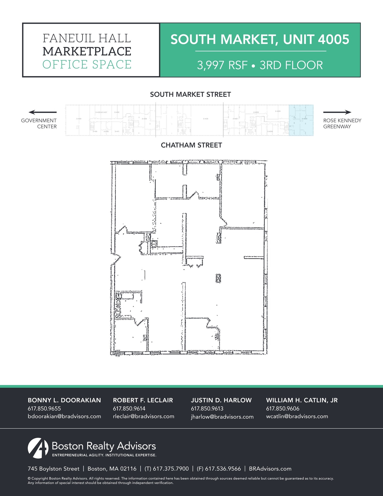 4 S Faneuil Hall Market Pl, Boston, MA for lease Site Plan- Image 1 of 1