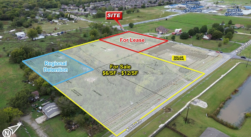 12621 E 122nd St N, Collinsville, OK for sale - Building Photo - Image 3 of 4