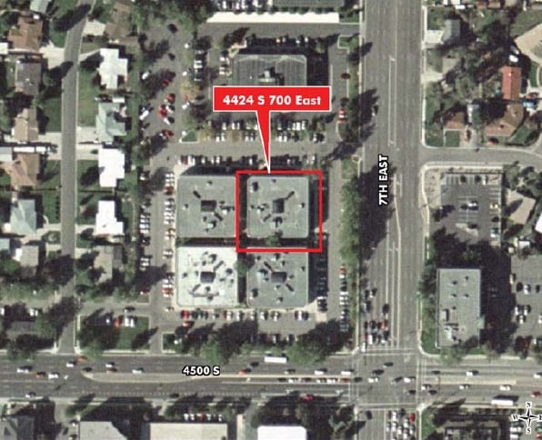 4424 S 700 E, Salt Lake City, UT for lease - Aerial - Image 2 of 6