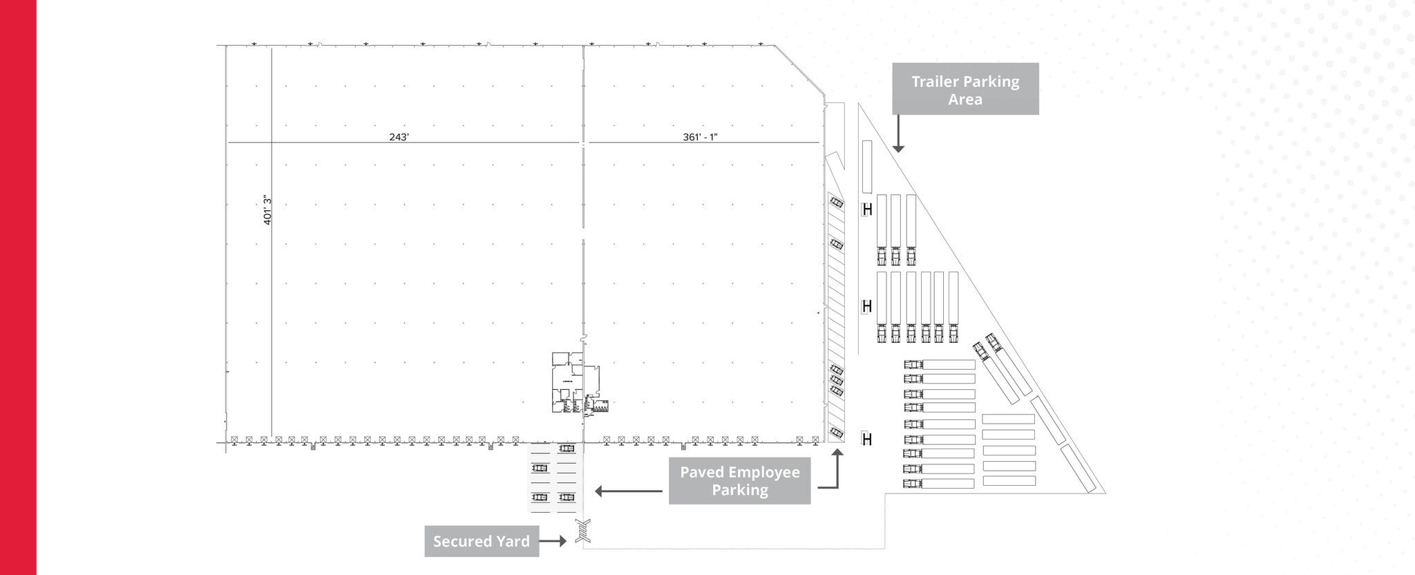 100 Alfred Kuehne Blvd, Brampton, ON for lease Floor Plan- Image 1 of 2