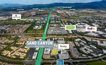 16300 Sand Canyon Ave, Irvine, CA - Aerial map view