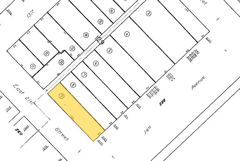 2101-2103 14th Ave, Oakland, CA for lease - Plat Map - Image 2 of 3