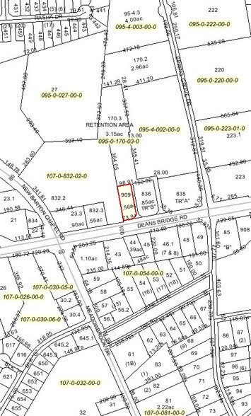 3343 Deans Bridge Rd, Augusta, GA à louer - Plan cadastral - Image 3 de 14