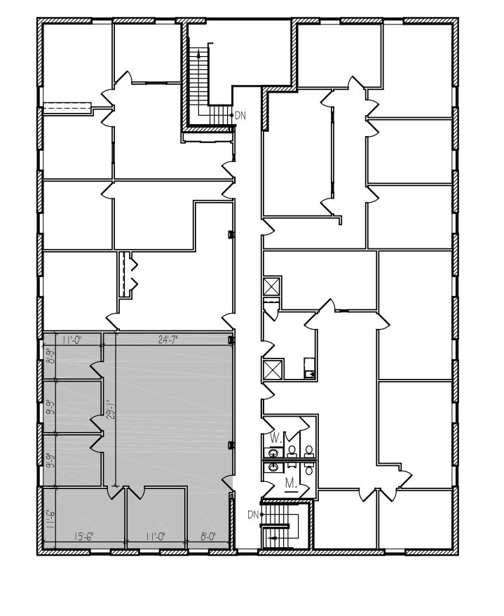 2525 N 124th St, Brookfield, WI for lease Floor Plan- Image 1 of 1