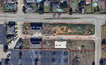 Alisa Ln, Arlington, TX - Aérien  Vue de la carte