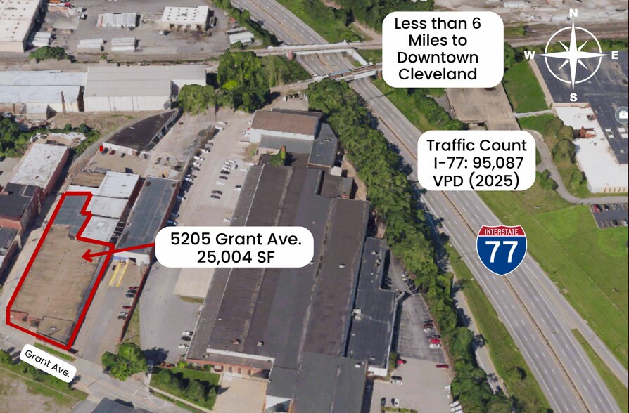 5205 Grant Ave, Garfield Heights, OH for lease - Building Photo - Image 2 of 4