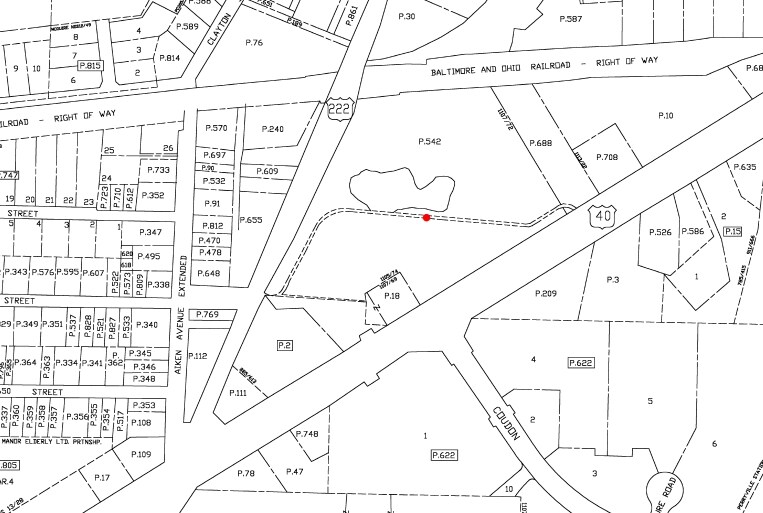 Pulaski Hwy, Perryville, MD à louer - Plan cadastral - Image 2 de 2