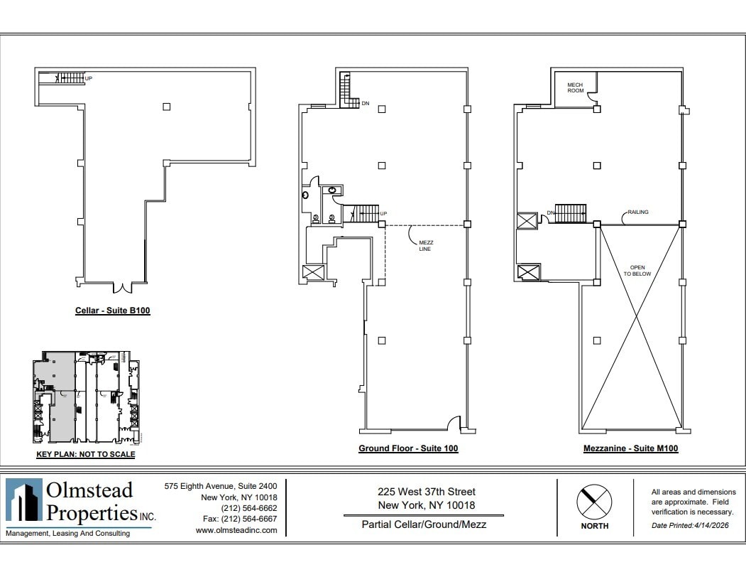 225 W 37th St, New York, NY for lease Floor Plan- Image 1 of 1