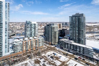 550 Riverfront Av SE, Calgary, AB - Aerial  map view