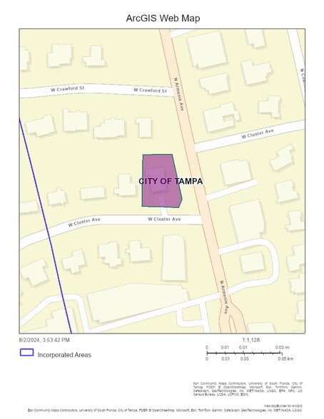 7102 N Armenia Ave, Tampa, FL for lease - Plat Map - Image 2 of 14