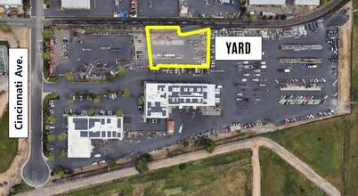 4175 Cincinnati Ave, Rocklin, CA - AERIAL map view