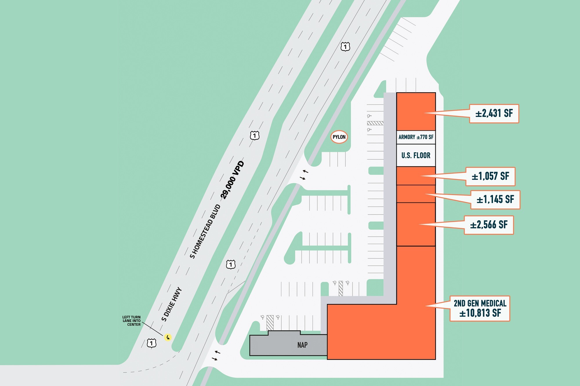 211 S Homestead Blvd, Homestead, FL for lease Site Plan- Image 1 of 2