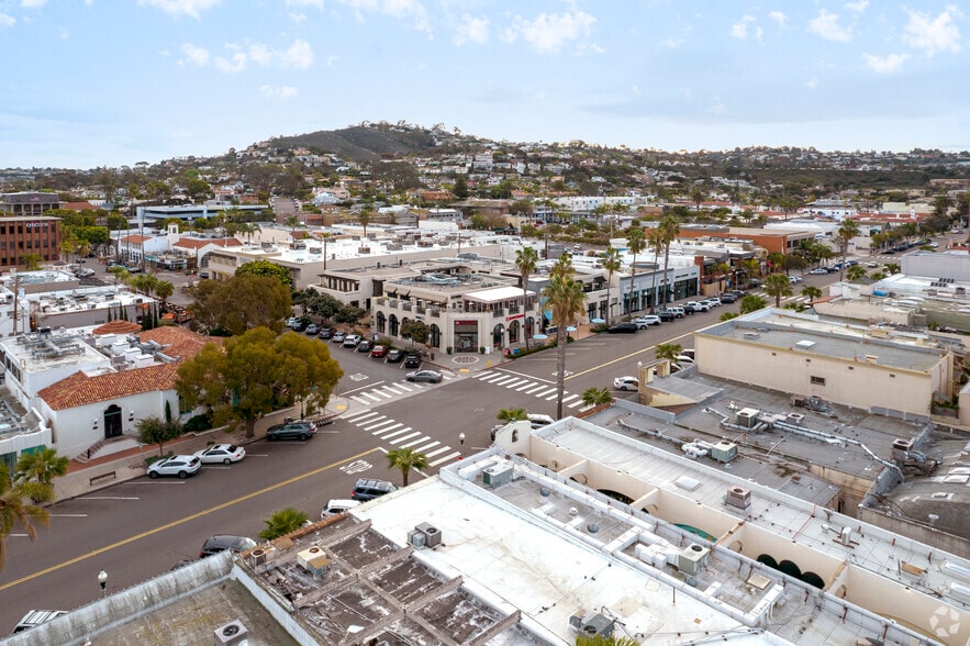 7863-7877 Girard Ave, La Jolla, CA for lease - Aerial - Image 2 of 7