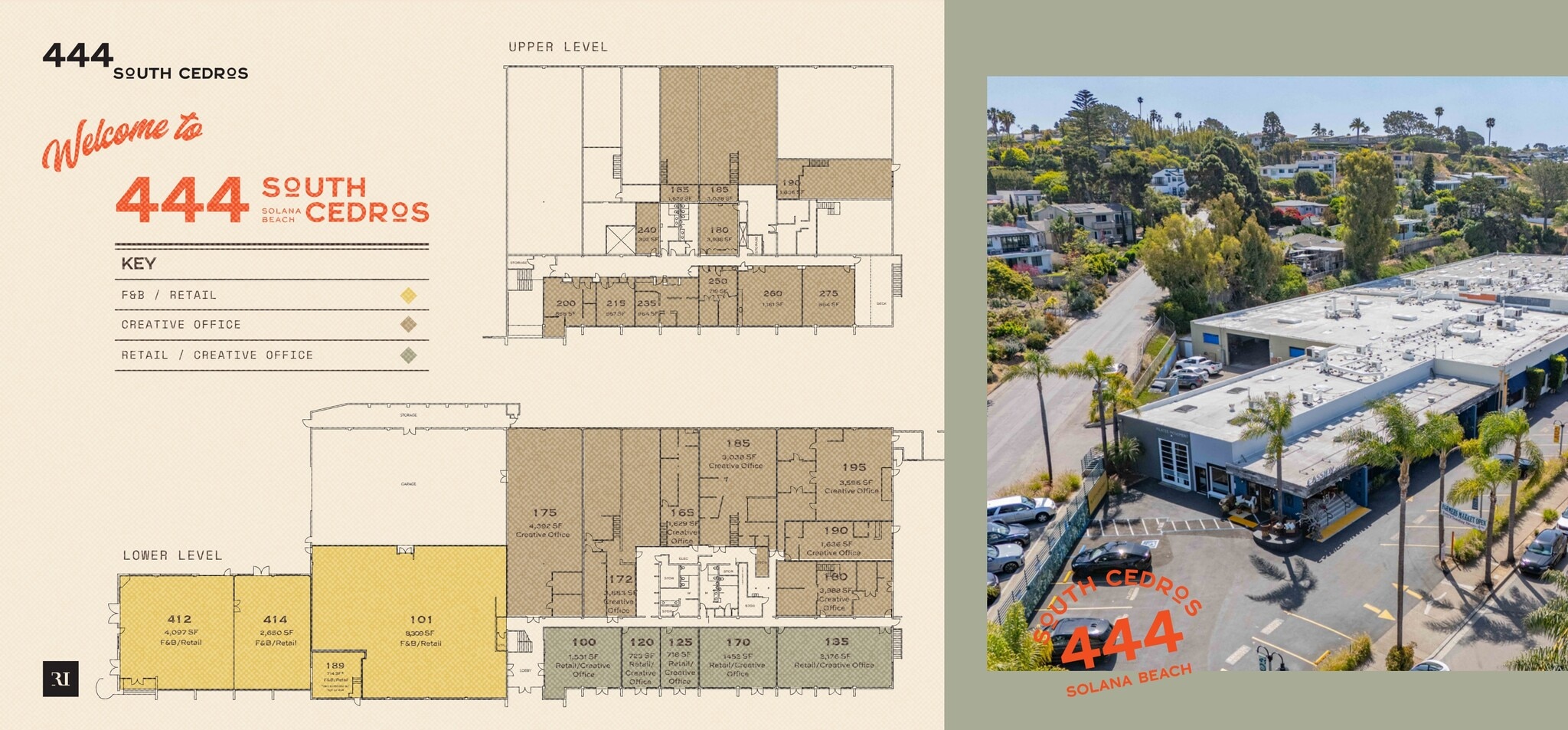 444 S Cedros Ave, Solana Beach, CA for lease Floor Plan- Image 1 of 1