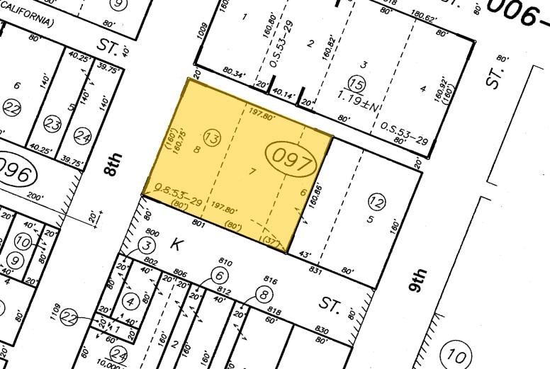 801 K St, Sacramento, CA for lease - Plat Map - Image 2 of 54